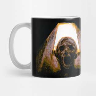 In a dark room Mug